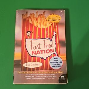 Fast Food Nation Coffee Table Book - Red Cover